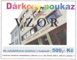 Dárkový poukaz v hodnotě 500,-Kč